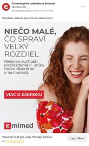 EMIMED vaginálna laserová rejuvenizácia